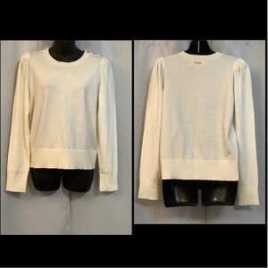 Micheal Micheal Kors Sweater Women’s Size Large Knit Bone Cream